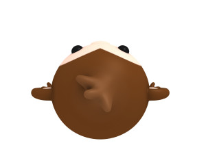 little monkey Model 3D