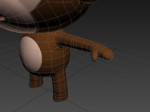 little monkey Model 3D