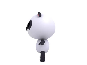 piccolo panda Modello 3D