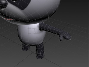 little panda 3D 모델