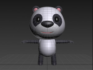 little panda 3D 모델