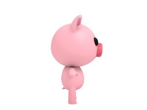 little pig 3D Model