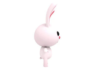 little rabbit 3D Model