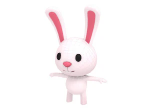 little rabbit 3D Model