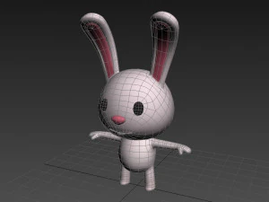 little rabbit 3D Model