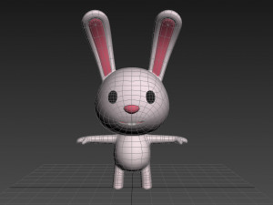 little rabbit 3D Model