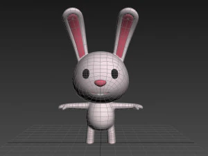 little rabbit 3D Model