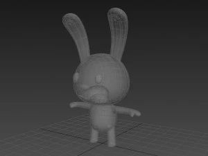 little rabbit 3D Model