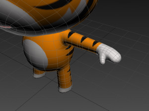 little tiger 3D Модель