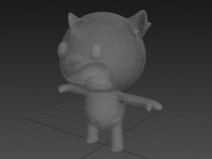 little tiger 3D Модель