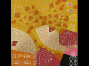 piccolo branco di animali Modello 3D