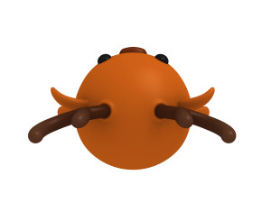 rigged deer 3D Model