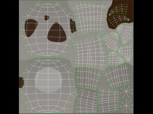 rigged dog 3D Model