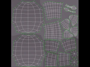 elefante truccato Modello 3D