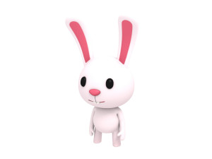 rigged rabbit 3D Модель