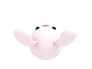 rigged rabbit 3D Model