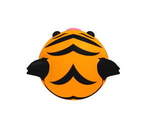 rigged tiger 3D Model