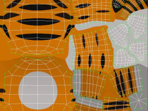 rigged tiger 3D Model