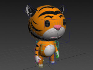 rigged animal pack 3D Модель