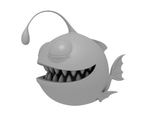 angler fish 3D Model