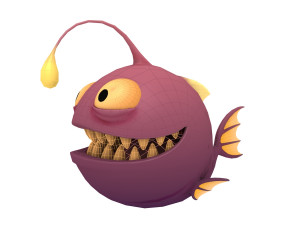 angler fish 3D Model