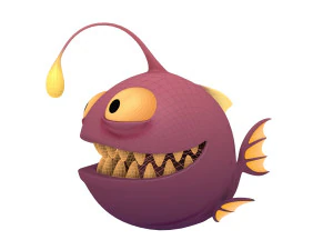 angler fish 3D Model