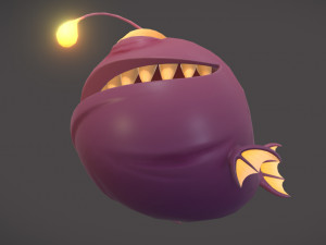 angler fish 3D Model