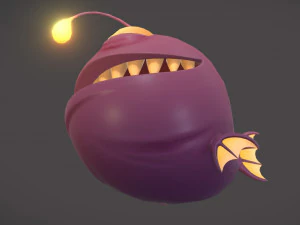 angler fish 3D Model