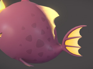 angler fish 3D Model