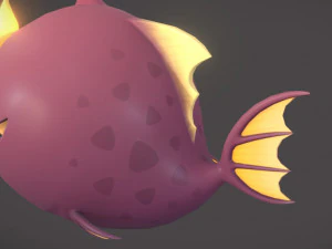 angler fish 3D Model