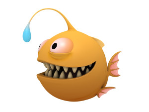 angler fish 3D Model
