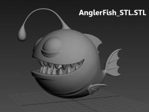 angler fish 3D Model