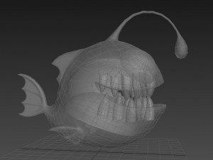 angler fish 3D Model