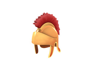 roman helmet 3D मॉडल