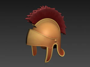 ローマのヘルメット 3Dモデル