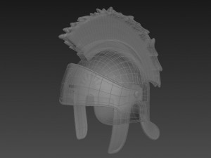 roman helmet 3Dモデル