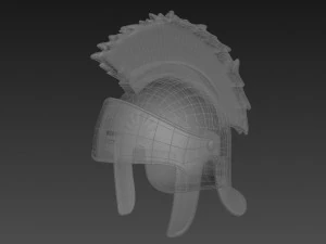 ローマのヘルメット 3Dモデル