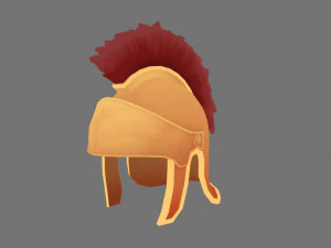ローマのヘルメット 3Dモデル