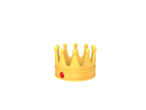 king crown 3D Model