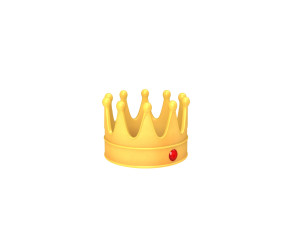 king crown Model 3D