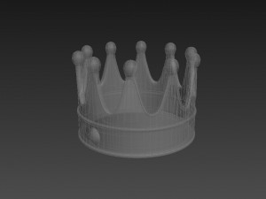 king crown Model 3D