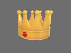 king crown Model 3D