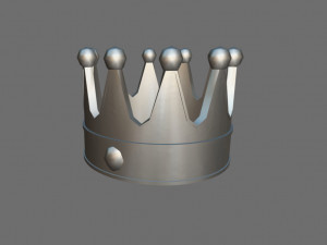 king crown Model 3D