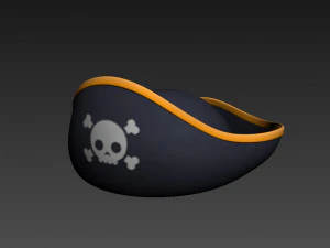 pirate hat 3D Model