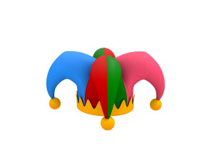 jester hat Modelo 3D