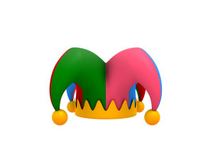jester hat Modelo 3D