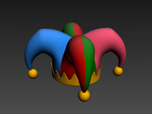 jester hat 3D Model