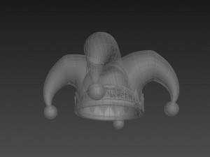 jester hat Modelo 3D
