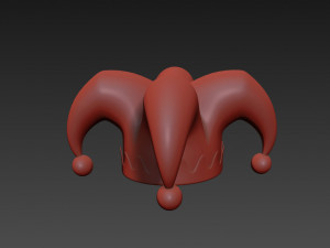 jester hat Modelo 3D