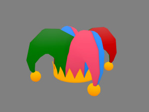 jester hat Modelo 3D